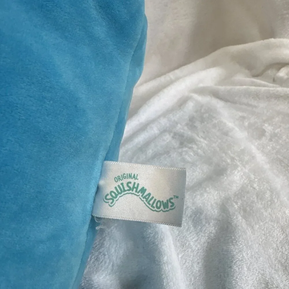 Squishmallows 16 inch Darex The Blue Dinosaur Green Belly‎ Stuffed Animal Plush